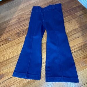 Vintage Billy The Kid Bell Bottom Jeans Kids Size 4 Slim 70s Flare